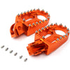 KKE CNC Footpegs for KTM SX SX-F XC  XC-F EXC EXC-F 2001-2015 Orange/Blue/Black/Silver