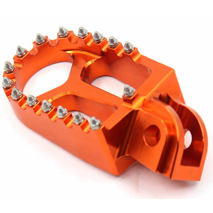 KKE CNC Footpegs for KTM SX SX-F XC  XC-F EXC EXC-F 2001-2015 Orange/Blue/Black/Silver