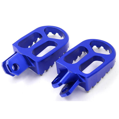 KKE CNC Billet Footpegs for SUZUKI DRZ400 DRZ400E DRZ400S DRZ400SM Gold/Blue/Black