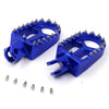 KKE CNC Billet Footpegs for SUZUKI DRZ400 DRZ400E DRZ400S DRZ400SM Gold/Blue/Black