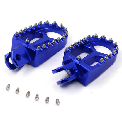 KKE CNC Billet Footpegs for SUZUKI DRZ400 DRZ400E DRZ400S DRZ400SM Gold/Blue/Black