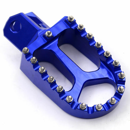 KKE CNC Billet Footpegs for SUZUKI DRZ400 DRZ400E DRZ400S DRZ400SM Gold/Blue/Black