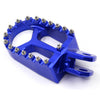 KKE CNC Billet Footpegs for SUZUKI DRZ400 DRZ400E DRZ400S DRZ400SM Gold/Blue/Black