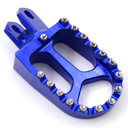 KKE CNC Billet Footpegs for SUZUKI DRZ400 DRZ400E DRZ400S DRZ400SM Gold/Blue/Black