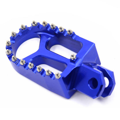 KKE CNC Billet Footpegs for SUZUKI DRZ400 DRZ400E DRZ400S DRZ400SM Gold/Blue/Black