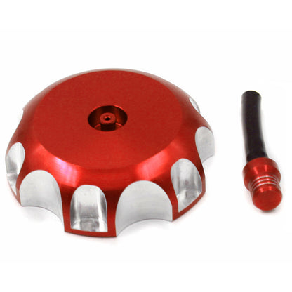 KKE Gas Cap Compatible with HONDA CRF250X CRF250R CRF450R CRF450X XR650L XR650R Red/Blue/Black/Silver Available