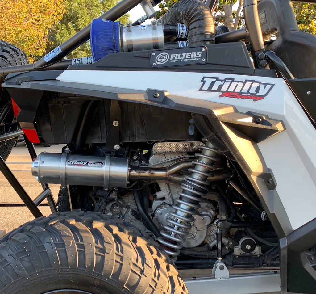 TR-4172F-SS TRINITY RACING RZR XP 1000 STINGER EXHAUST