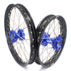 KKE 19" 16" CNC Big Kid's Wheels Rims Fit For Husqvarna TC85 Gas Gas MC85 2021-2024 Blue