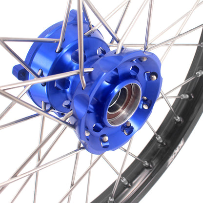 KKE 19" 16" CNC Big Kid's Wheels Rims Fit For Husqvarna TC85 Gas Gas MC85 2021-2024 Blue
