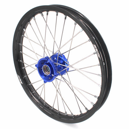 KKE 19" 16" CNC Big Kid's Wheels Rims Fit For Husqvarna TC85 Gas Gas MC85 2021-2024 Blue