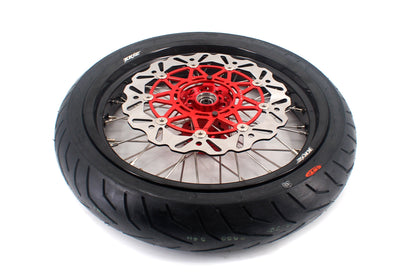 KKE XR650L 1993-2024 3.5/4.25*17inch Supermoto Wheels Rims For HONDA CST Tires