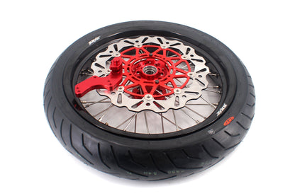 KKE XR650L 1993-2024 3.5/4.25*17inch Supermoto Wheels Rims For HONDA CST Tires