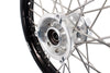 KKE 14 & 12 Small Kid's Wheels Rims Set for KTM 65 SX 2002-2024 Silver&Black