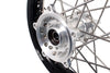 KKE 14 & 12 Small Kid's Wheels Rims Set for KTM 65 SX 2002-2024 Silver&Black