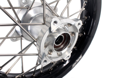 KKE 12 & 10 Kid's Wheels For KTM SX50 2014-2023 For Gas Gas MC50 2021-2024  Mini Bike Silver&Black