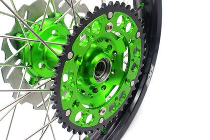 KKE 21in. 19in. Motorcycle Alloy Wheels Rims For KAWASAKI KX125 KX250 2003 2004 2005