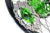 KKE 21in. 19in. Motorcycle Alloy Wheels Rims For KAWASAKI KX125 KX250 2003 2004 2005