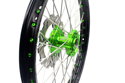 KKE 21in. 19in. Motorcycle Alloy Wheels Rims For KAWASAKI KX125 KX250 2003 2004 2005