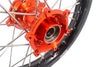 KKE 17"*1.4/14"*1.6 Kid's Big Wheels Rims Fit KTM SX 85 2021-2024 Orange Hub