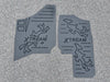 Polaris Ranger XP1000 HD 9mm Rubber Mats (2018 to current)