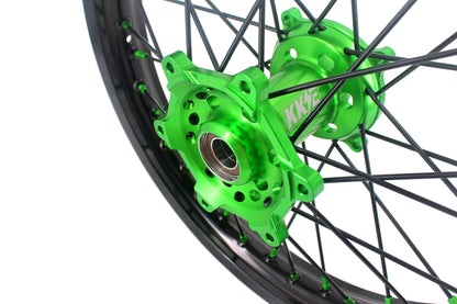KKE 21" 18" Motorcycle Wheels For KAWASAKI KX250F KX450F 2019-2021 KX450 KX450X 2021-2025