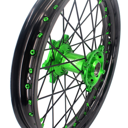 KKE 21" 19" Motorcycle Wheels For KAWASAKI KX250F KX450F KX450 KX450X 2021-2025