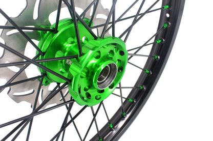 KKE KX125 KX250 1993-2002 For KAWASAKI 21" 18" Motorcycles Spoke Wheels Rims
