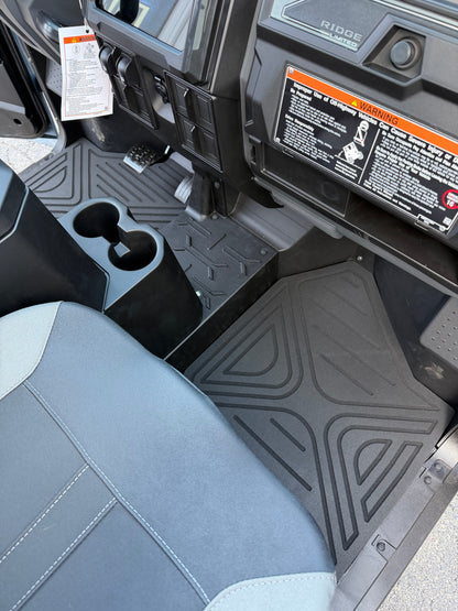 Kawasaki RiDGE HD 9mm Rubber Mats (2024 - current)