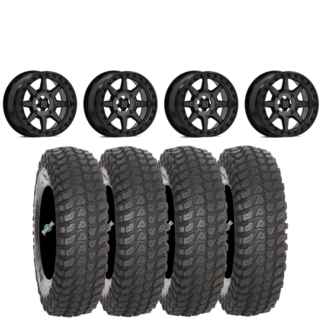 Valor Offroad V13 Dark Tint beadlock on System 3 XCR350 | 4/137