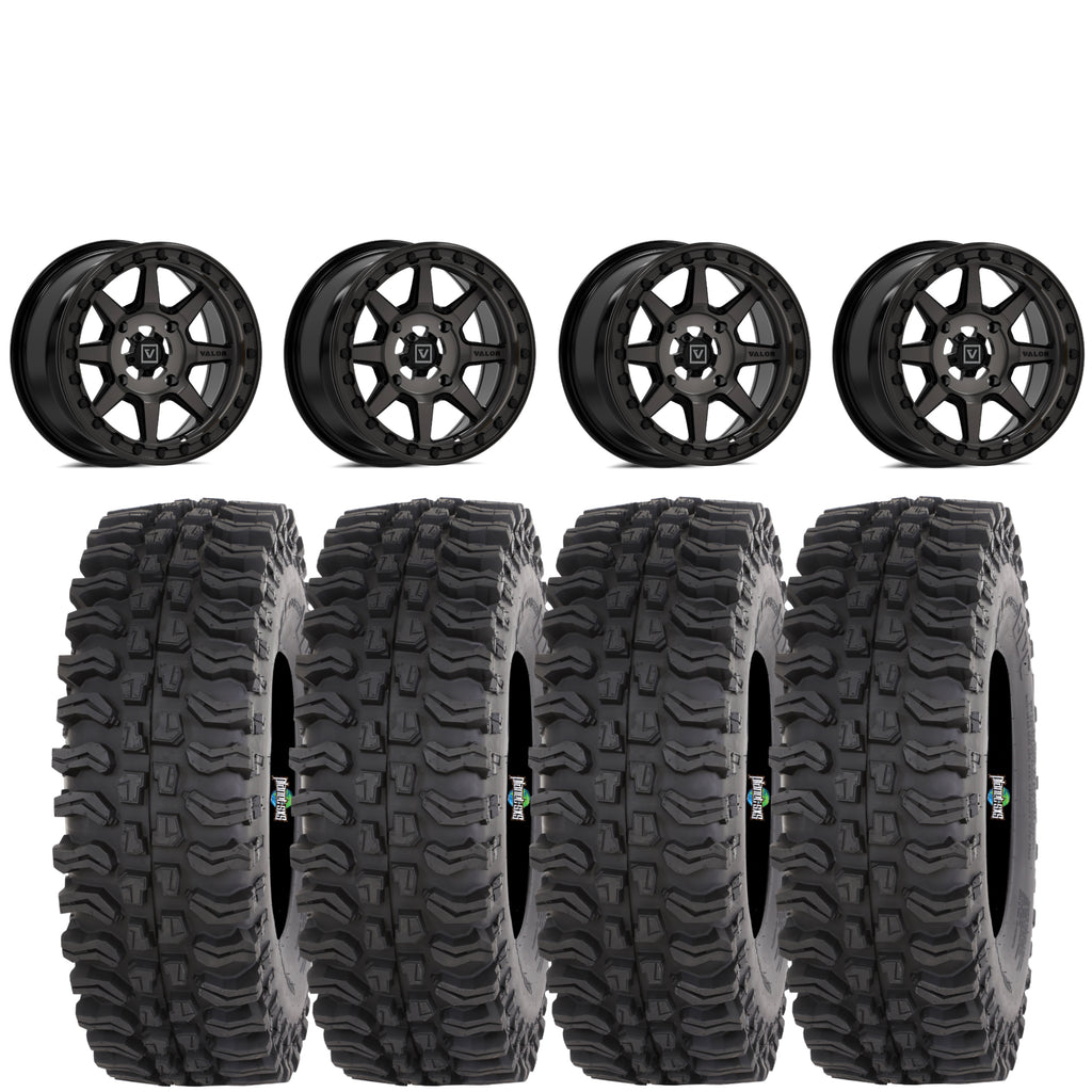Valor Offroad V13 Dark Tint beadlock on Frontline BDC | 5/4.5