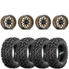 Raceline A94BZ Krank Bronze 4/156 wheels mounted on Sedona Rip Saw RT