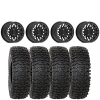 VALOR V08 GLOSS BLACK BEADLOCKS ON SYSTEM 3 RC500/RC500S