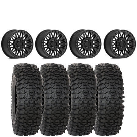 VALOR V08 SATIN BLACK BEADLOCKS ON SYSTEM 3 RC500/RC500S