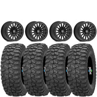 VALOR OFFROAD SATIN BLACK V06 BEADLOCKS ON BROAD PEAK BAER XT