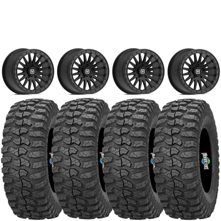 VALOR OFFROAD SATIN BLACK V06 BEADLOCKS ON BROAD PEAK BAER XT