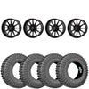 Frontline 762 Gloss Black beadlock on Broad Peak Baer XT | 4/156