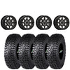 Valor Offroad V13 Dark Tint beadlock on Journey Rock Poison | 5/4.5