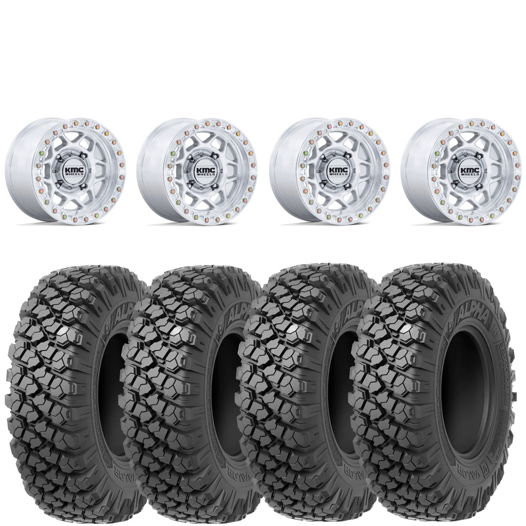 KMC Torx Machined beadlock on Valor Offroad Alpha | 4/137