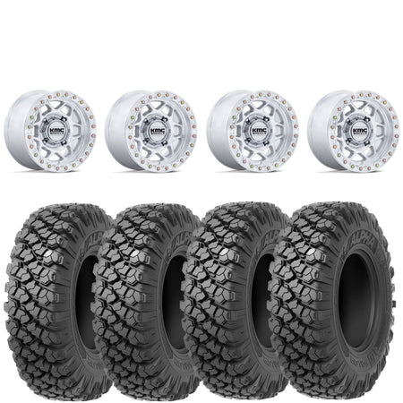 KMC Torx Machined beadlock on Valor Offroad Alpha | 5/4.5