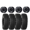 KMC Torx Matte Black beadlock on System 3 XC450 | 4/156