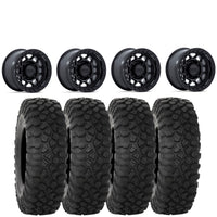 KMC Torx Matte Black beadlock on System 3 XC450 | 6/5.5