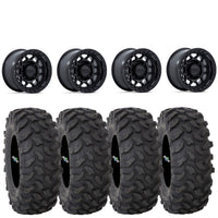 KMC Torx Matte Black beadlock on System 3 XTR370 | 5/4.5