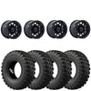 KMC Torx Matte Black beadlock on EFX MotoRally | 4/156
