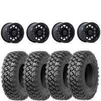 KMC Torx Matte Black beadlock on Valor Offroad Alpha | 4/137