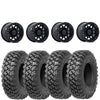 KMC Torx Matte Black beadlock on Valor Offroad Alpha | 6/5.5
