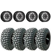 Valor Offroad V14 dark tint wheel on MRT Rocky RX | 4/137