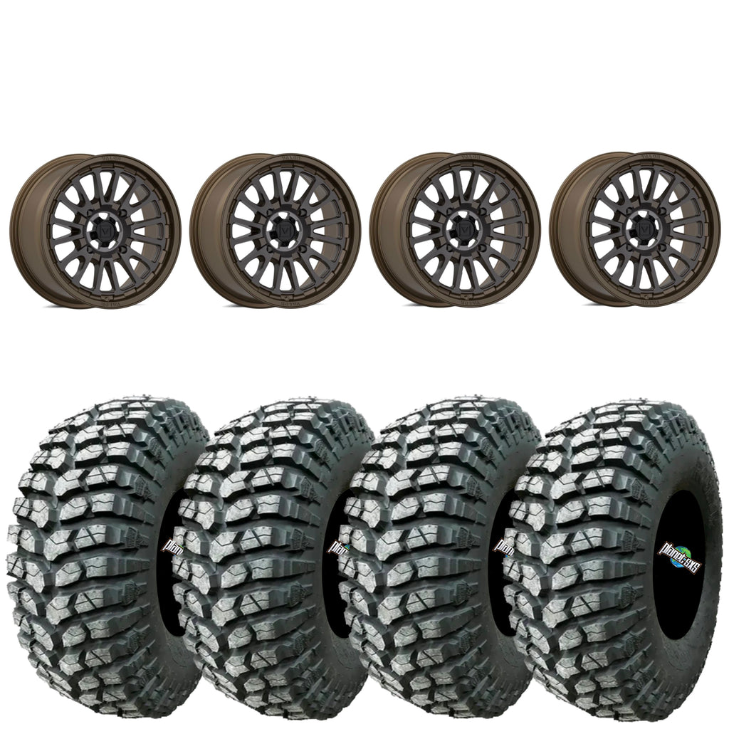 Valor Offroad V14 root beer wheel on MRT Rocky RX | 4/137