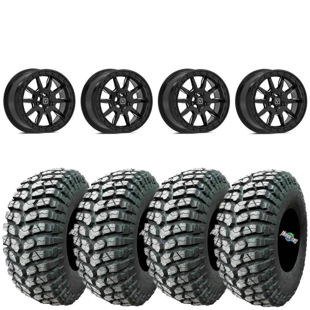Valor Offroad V15 satin black beadlock on MRT Rocky RX | 5/4.5