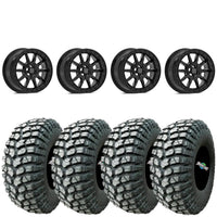 Valor Offroad V15 satin black beadlock on MRT Rocky RX | 5/4.5