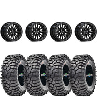 Valor Offroad V16 satin black beadlock on Maxxis Roxxzilla | 4/137